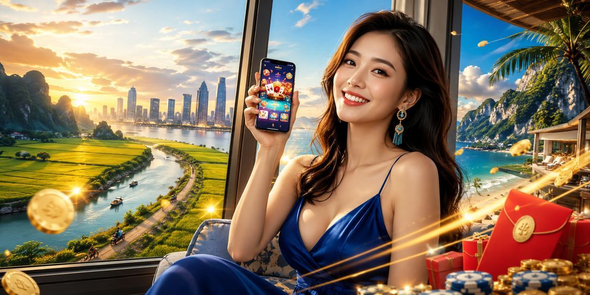 Người chơi nhận thưởng bao đỏ tại Ninh Bình